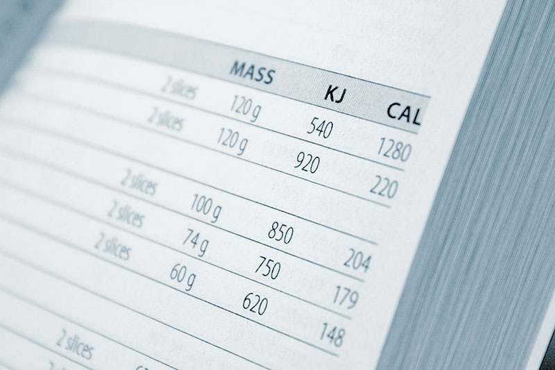 calorie book