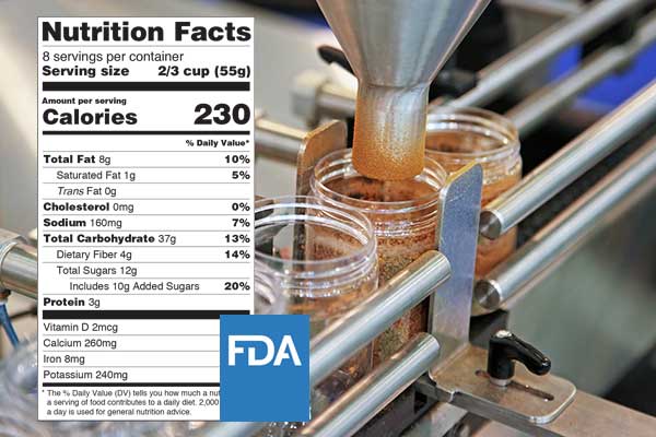 FDA Food Labelling