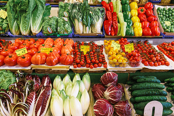 Supermarket Foods and Vegetables