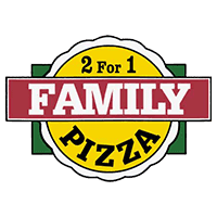 2 for 1 Family Pizza