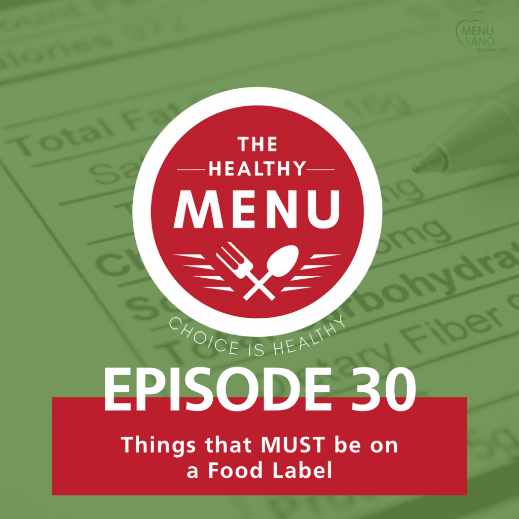 The Healthy Menu Episode 30