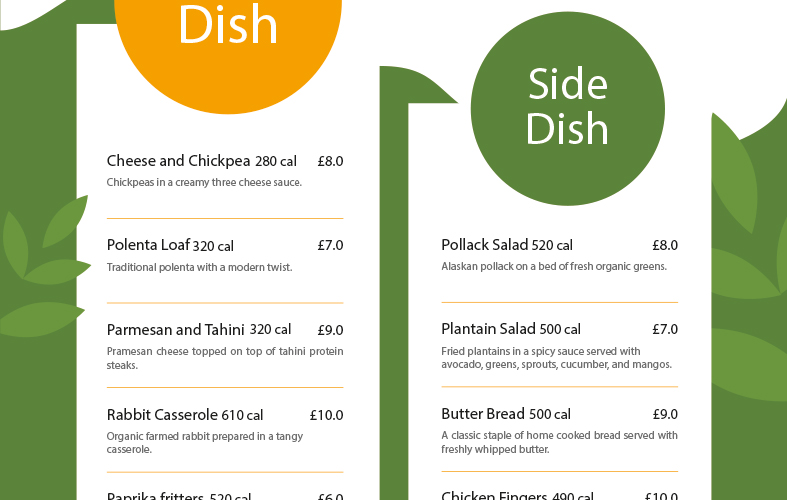 UK Menu Labelling Law