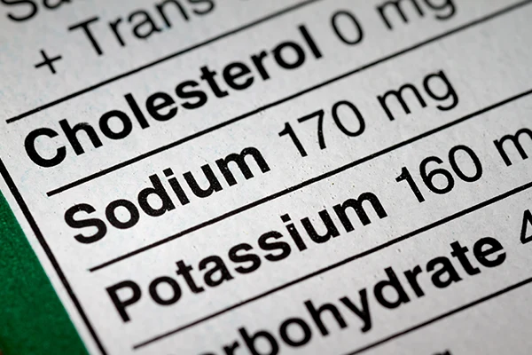 FDA nutrition fact label sizing guidelines