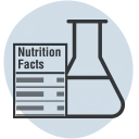 Laboratory MenuSano Nutrition Fact Label Illustration