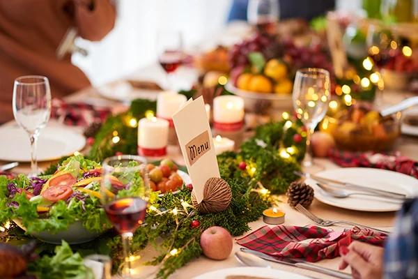 navigating holiday menus