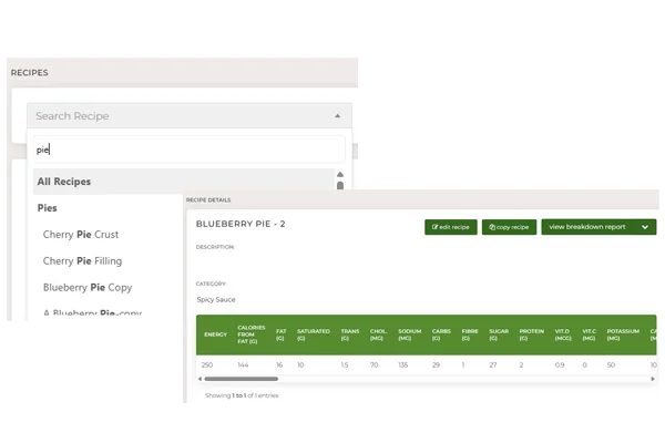 smart recipe management image