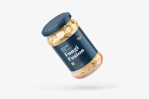 mushroom jar with nt weight
