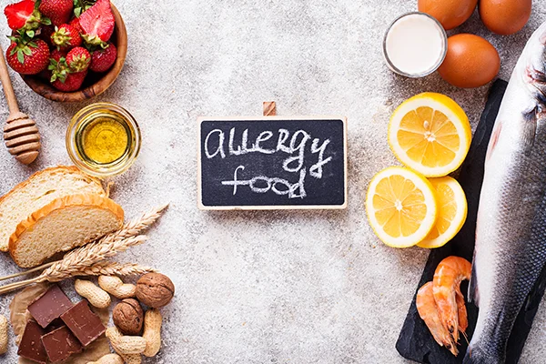allergens - fish eggs nuts