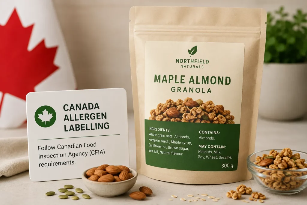 canada allergen labelling