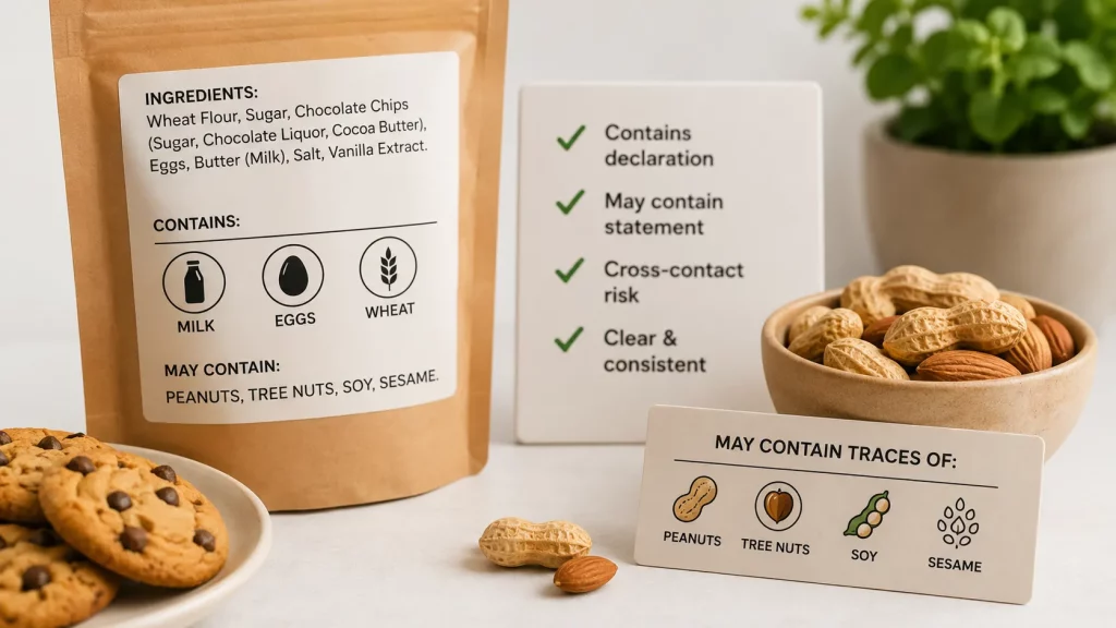 precautionary allergen labelling