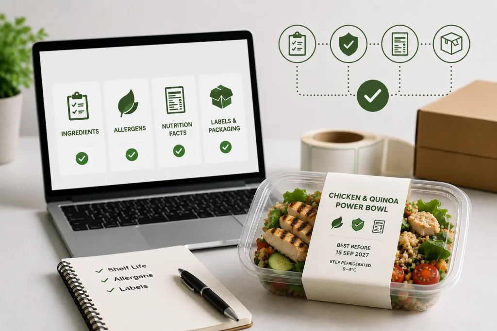 shelf life and allergens and labels