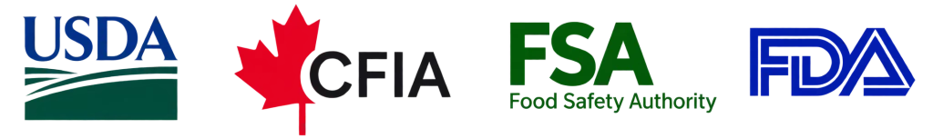 usda, cfa, fsa, fda logos no background